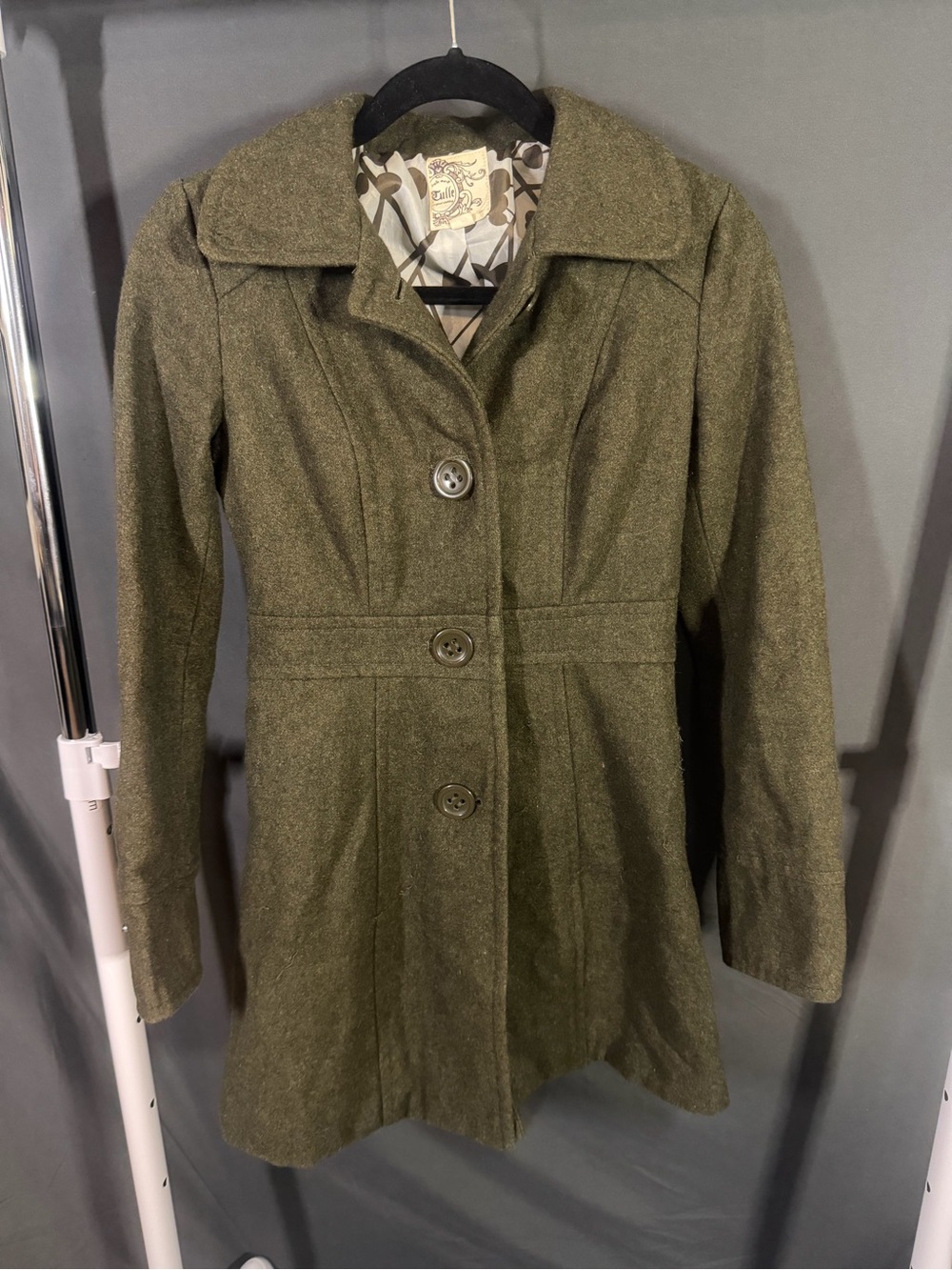 Tulle by Anthropology Peacoat